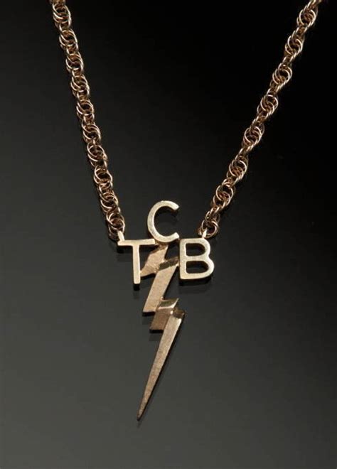 elvis presley original tcb necklace